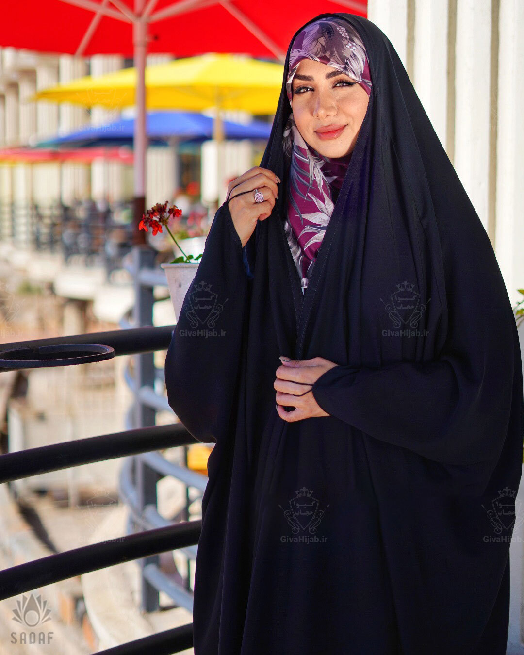  چادر مدل عربی اصیل جنس سوپر تایتانیک 